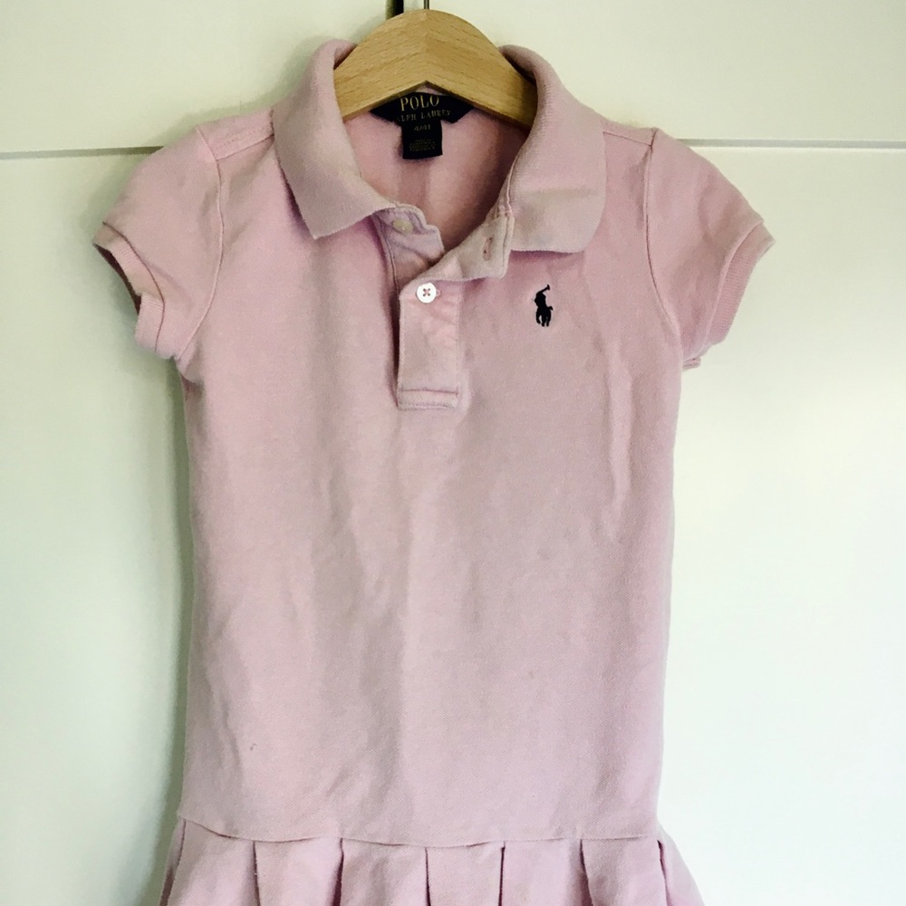 Polo Ralph Lauren classic little Girls 4T dress